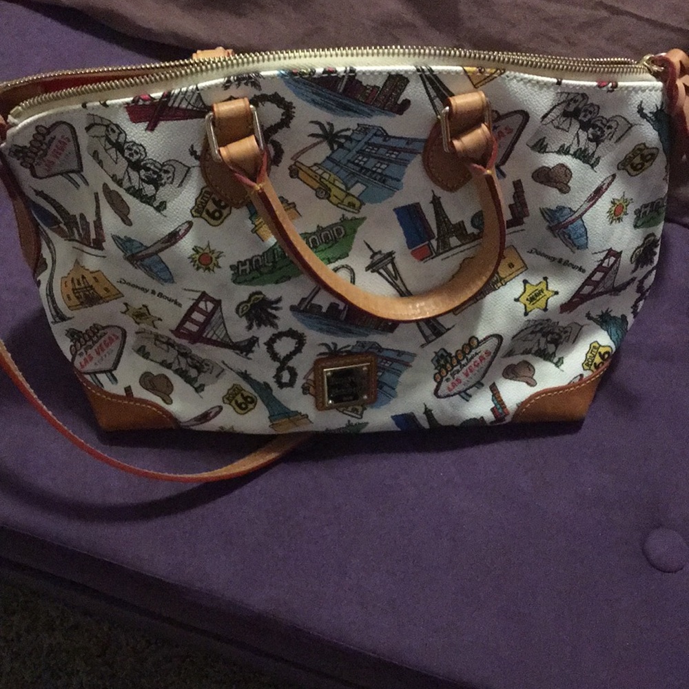Dooney and Bourke cities satchel